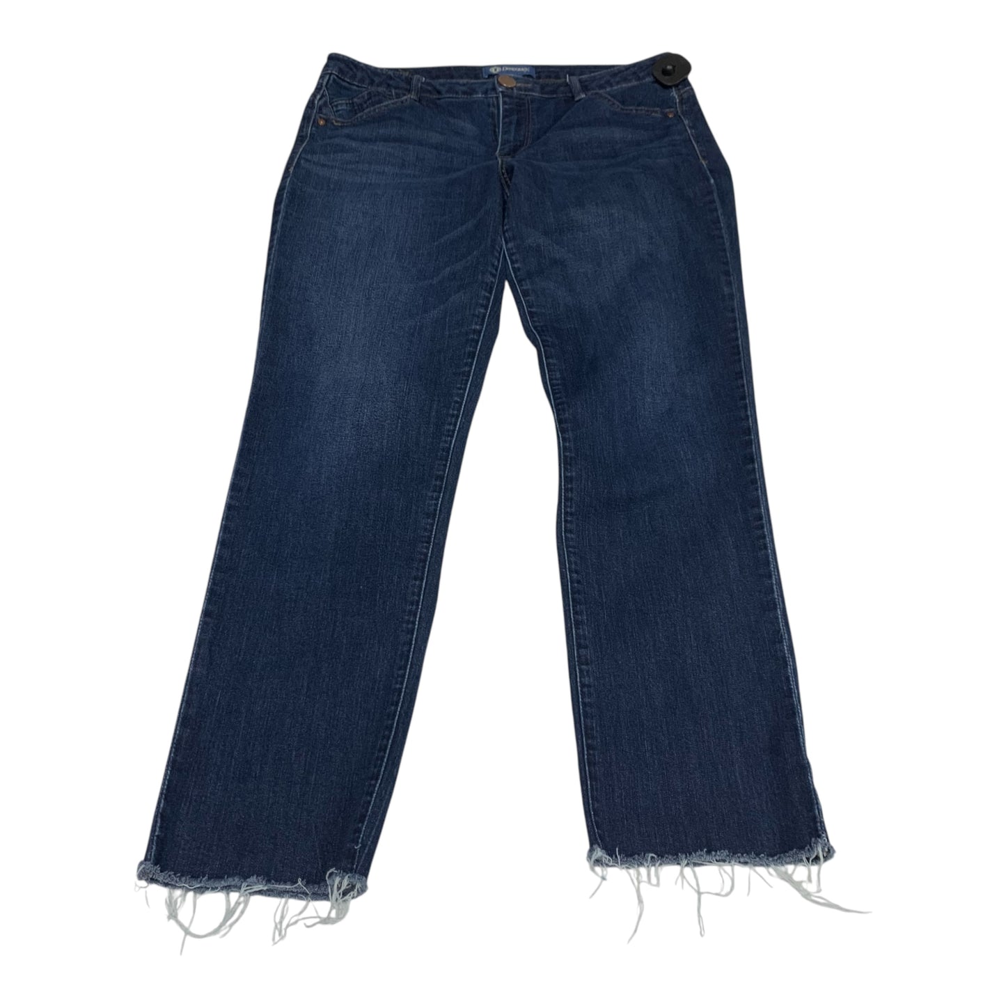 Jeans Straight By Democracy In Blue Denim, Size: 12