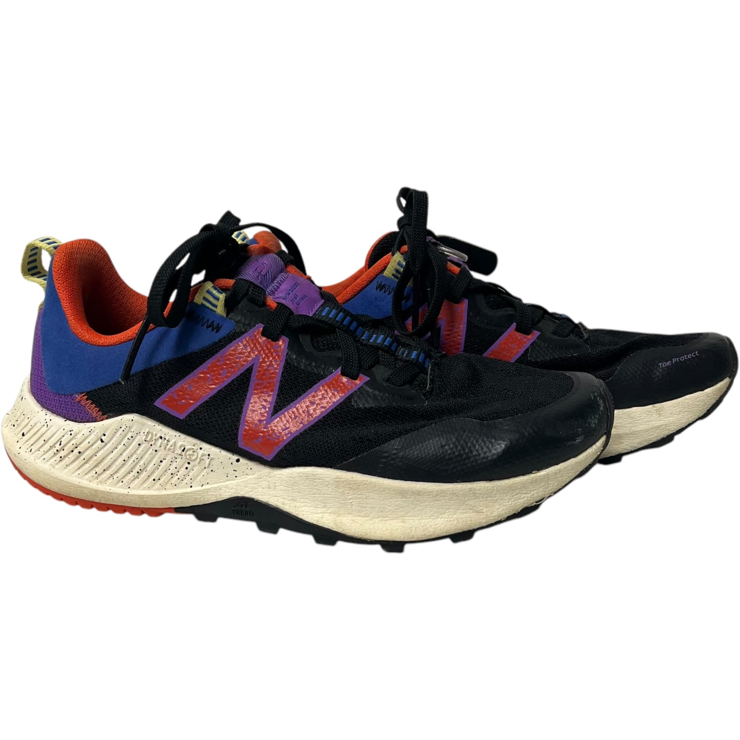 Shoes Athletic By New Balance In Black & Orange, Size: 7