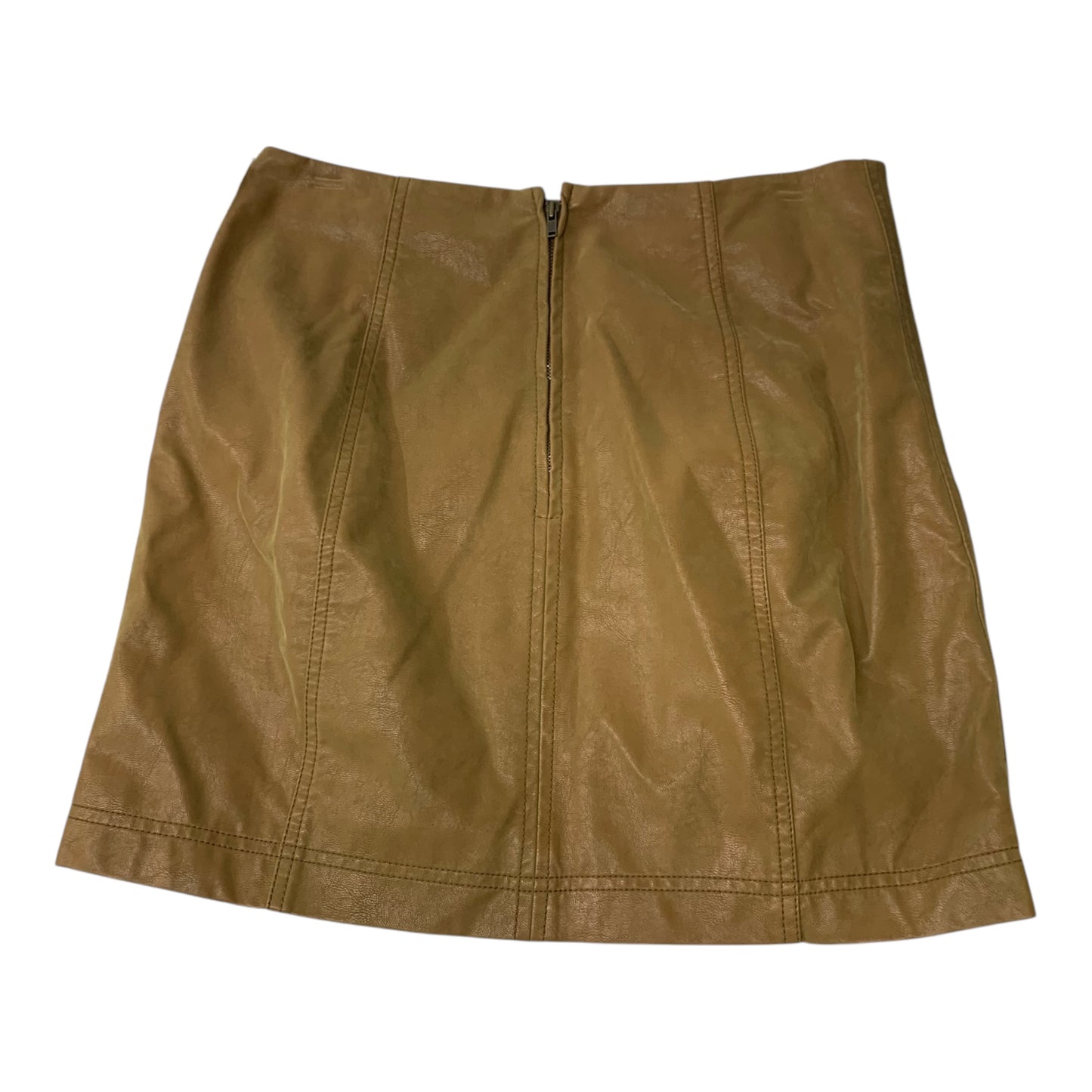 Skirt Mini & Short By Free People In Tan, Size: M