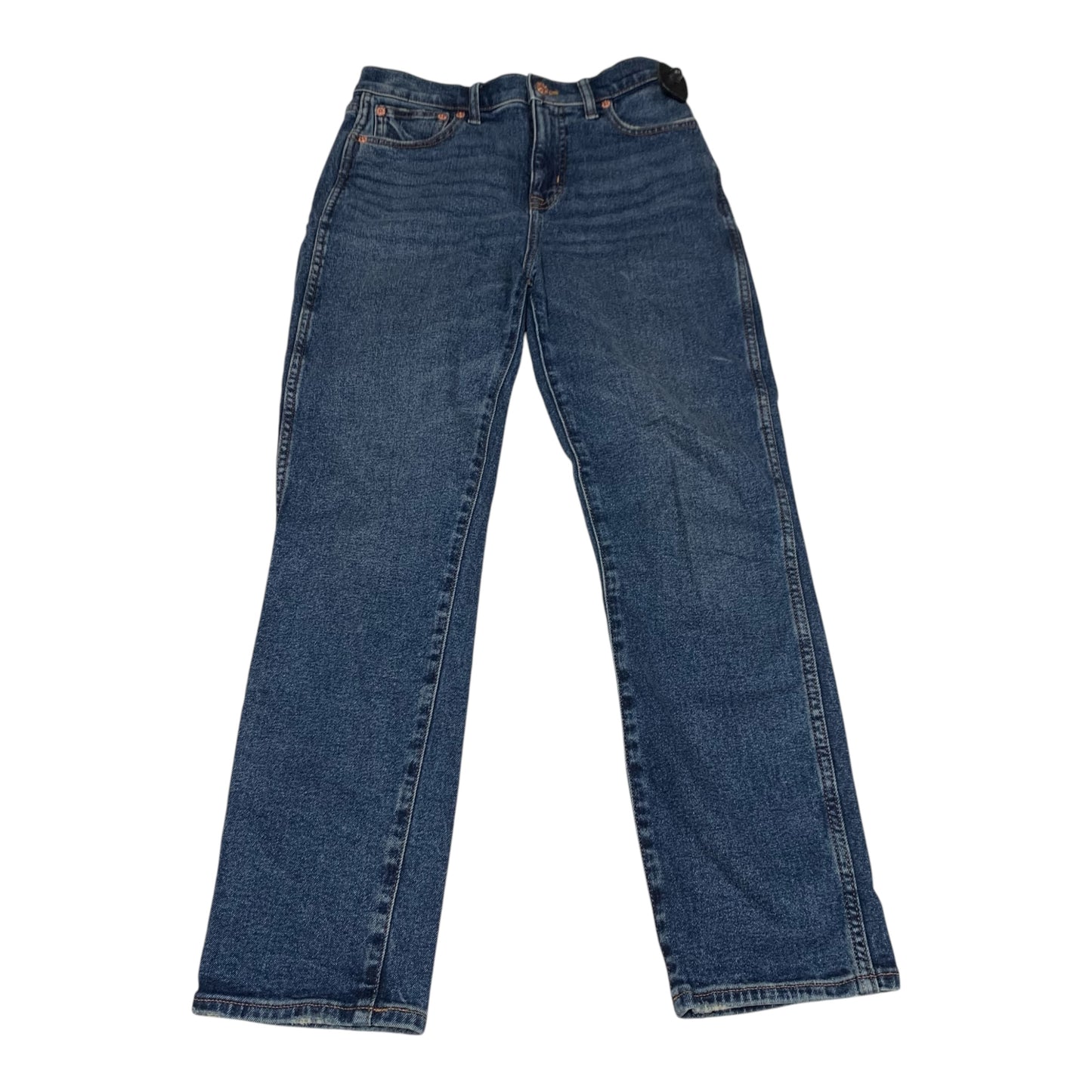 Jeans Straight By J. Crew In Blue Denim, Size: 2