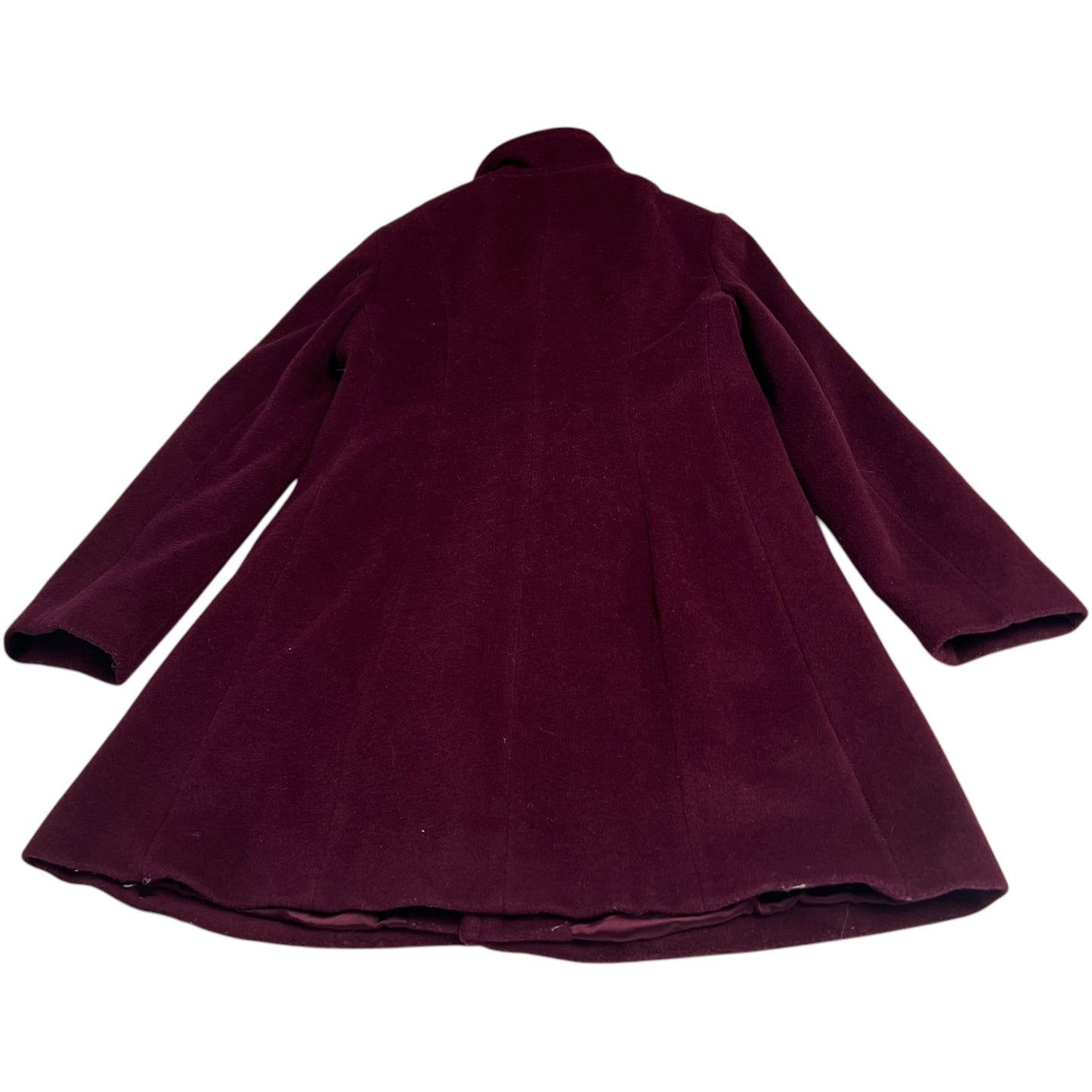 Coat Peacoat By Tahari By Arthur Levine In Red, Size: M