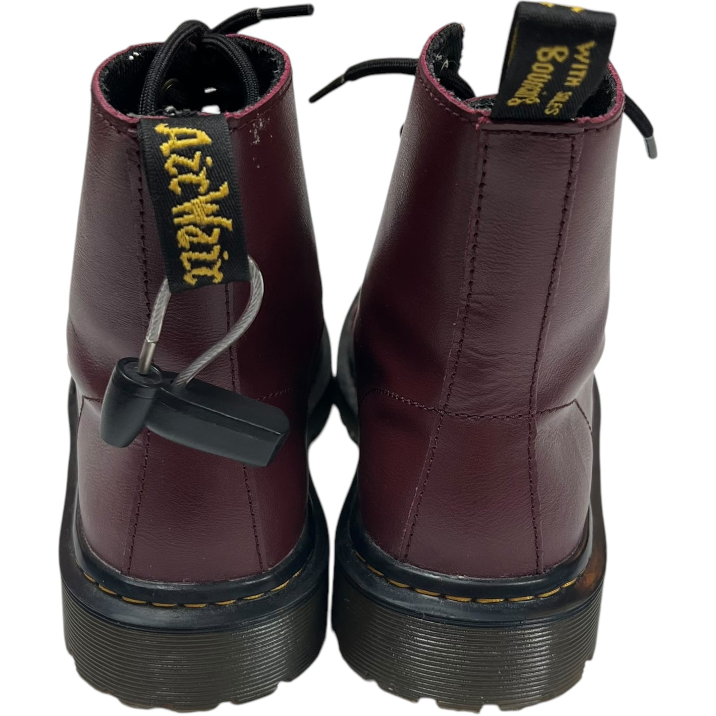 Boots Combat By Dr Martens In Red, Size: 7