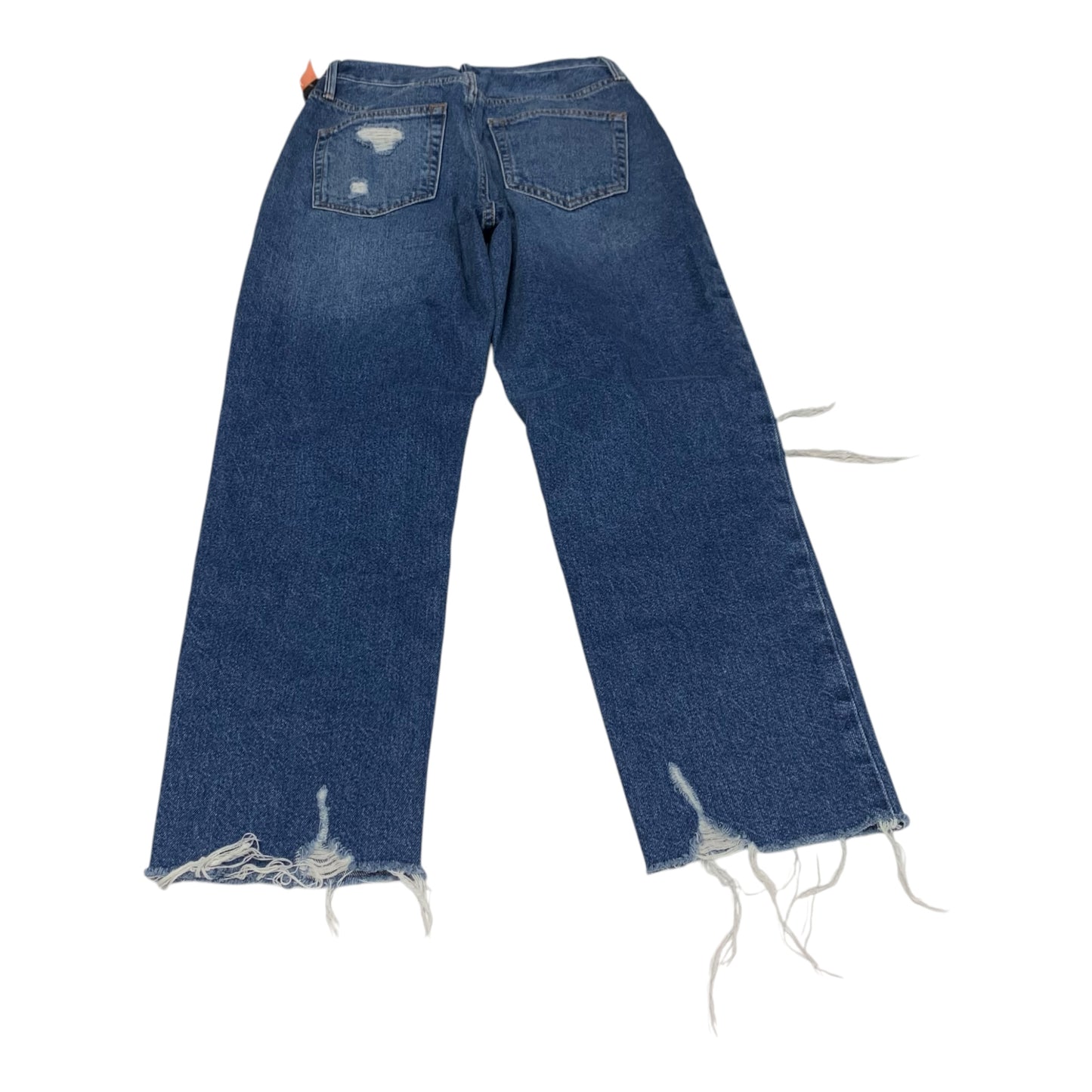 Jeans Straight By Forever 21 In Blue Denim, Size: 2