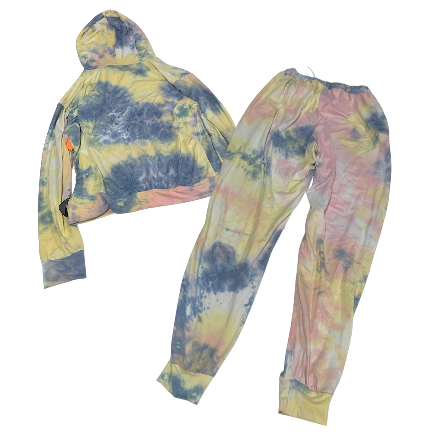 Lounge Set Pants By Signature Studio In Tie Dye Print, Size: S