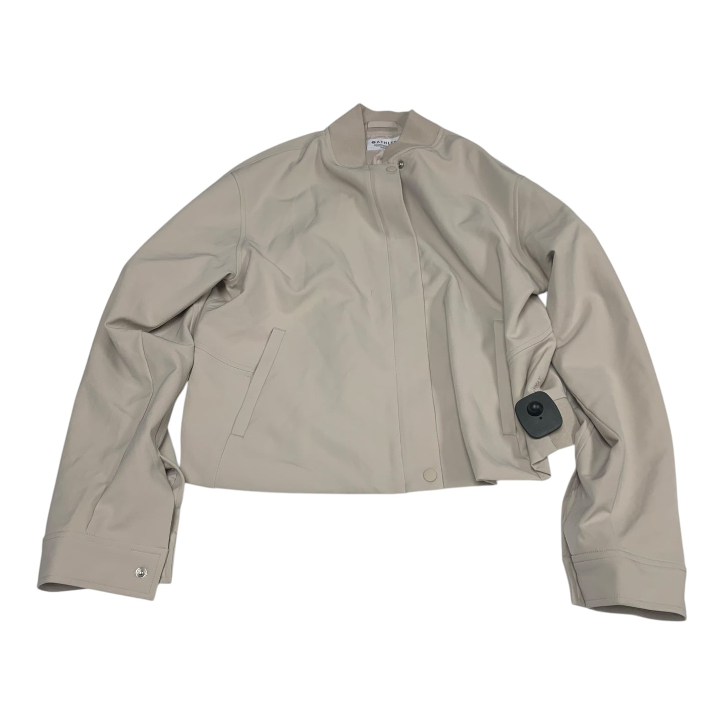 Athletic Jacket By Athleta In Beige, Size: S