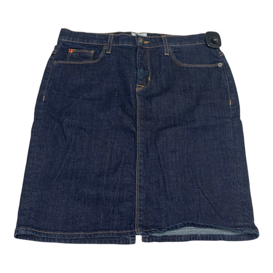 Skirt Mini & Short By Hudson In Blue Denim, Size: S