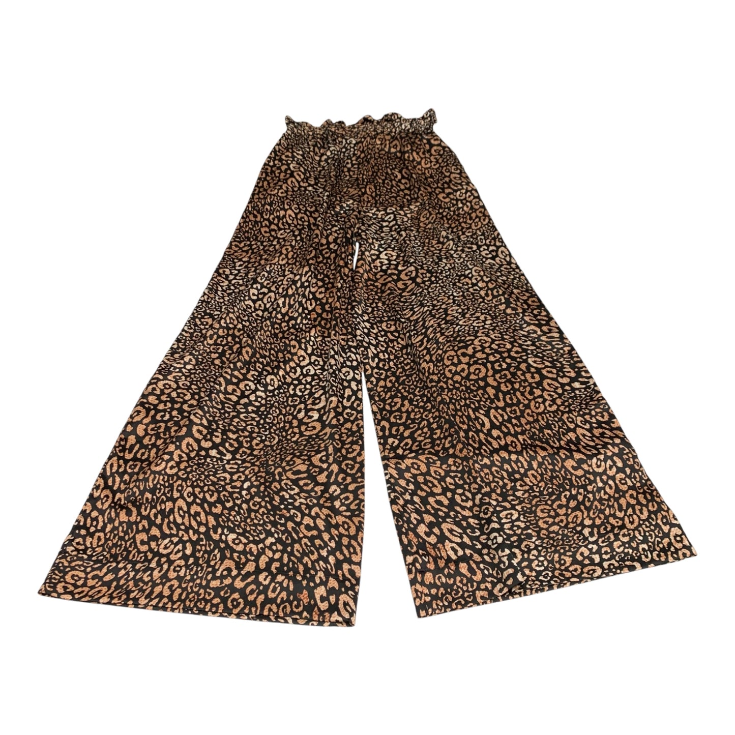 Pants Wide Leg By Express In Animal Print, Size: Xs