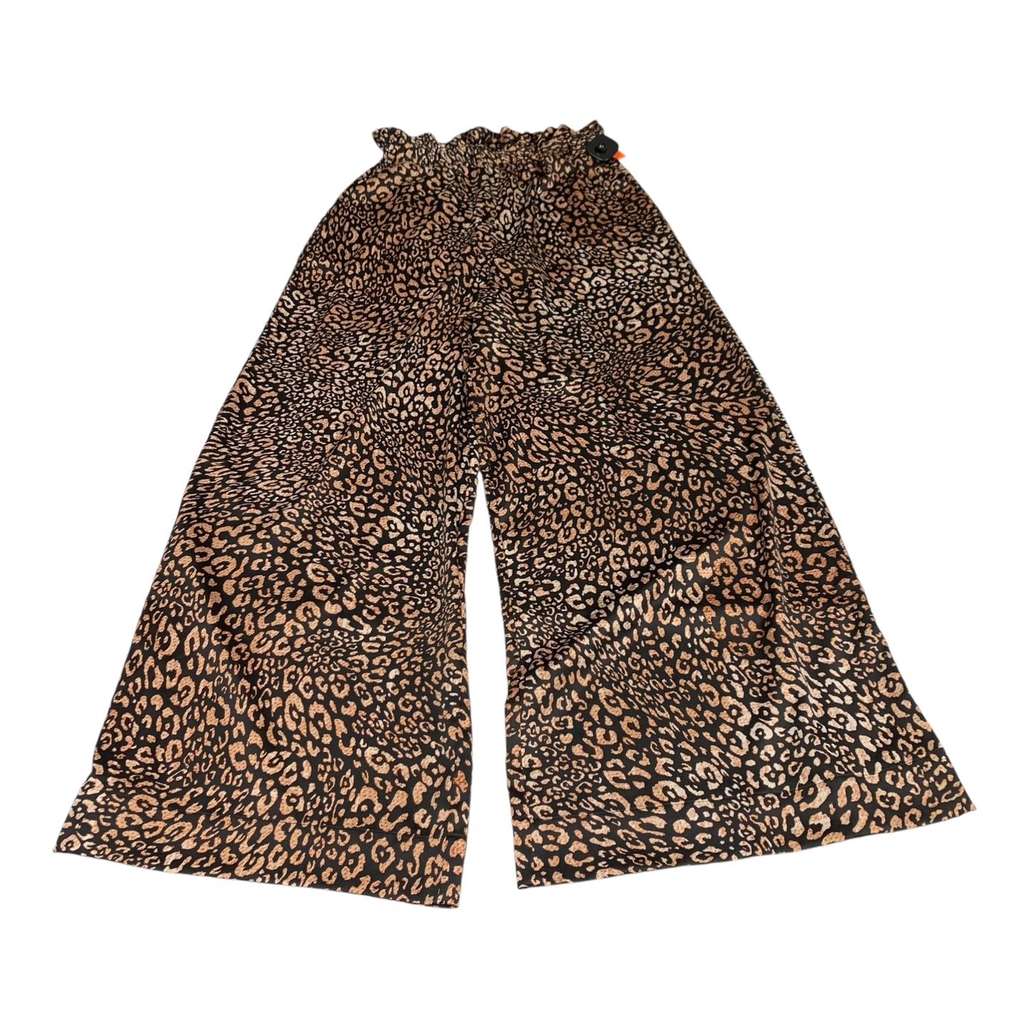 Pants Wide Leg By Express In Animal Print, Size: Xs