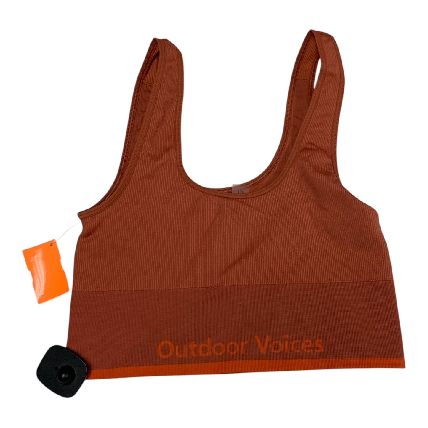 Athletic Bra By Outdoor Voices In Orange, Size: M