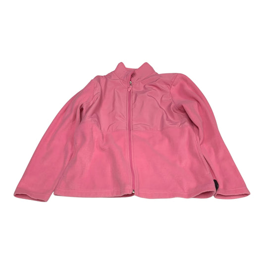 Jacket Fleece By Kim Rogers In Pink, Size: L