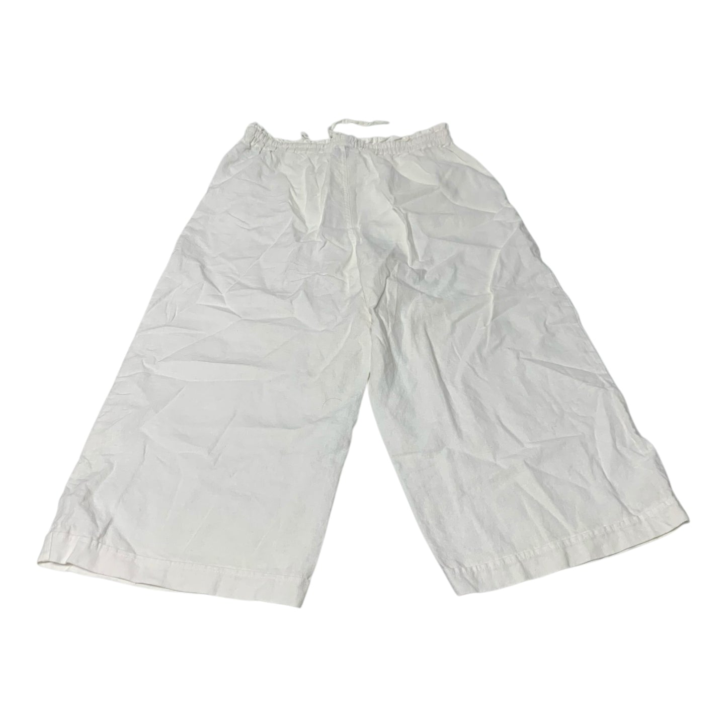 Pants Linen By Gloria Vanderbilt In White, Size: M