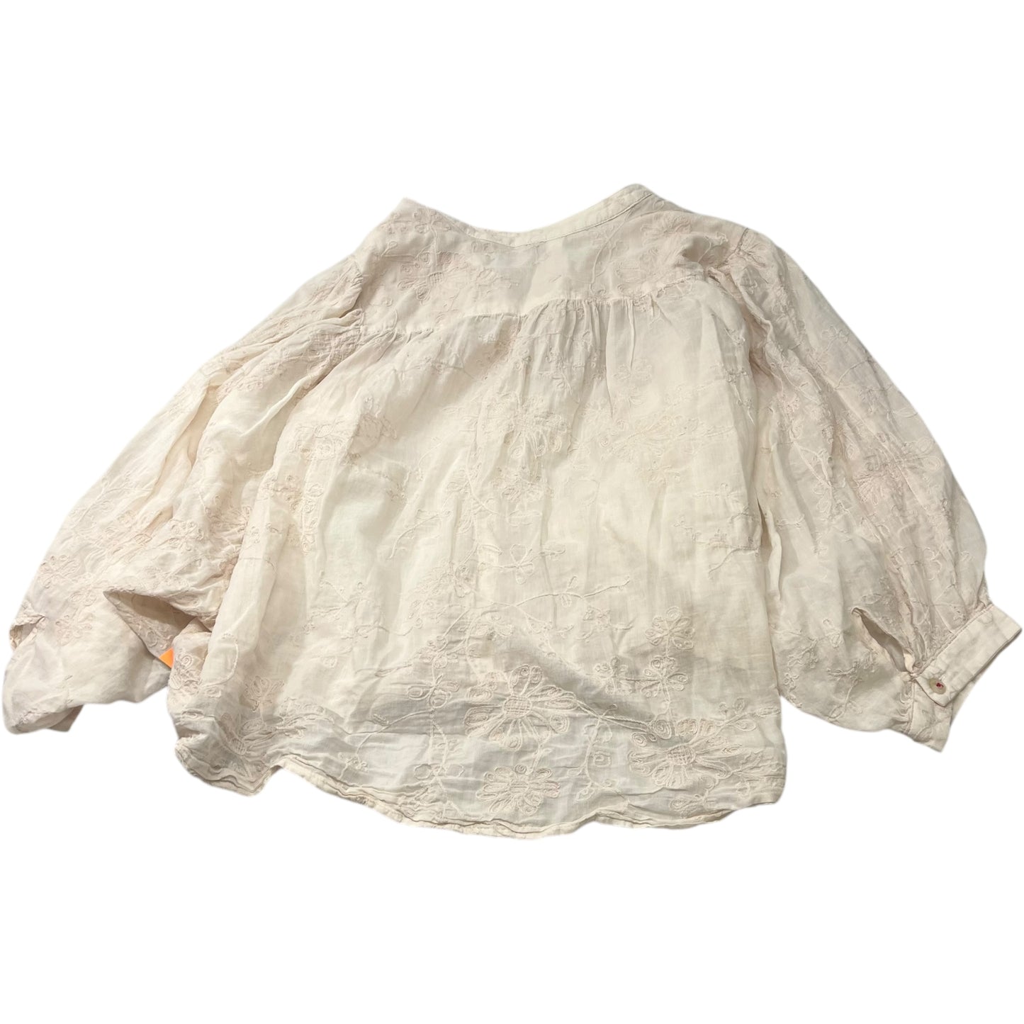 Top 3/4 Sleeve By Pilcro In Cream, Size: M