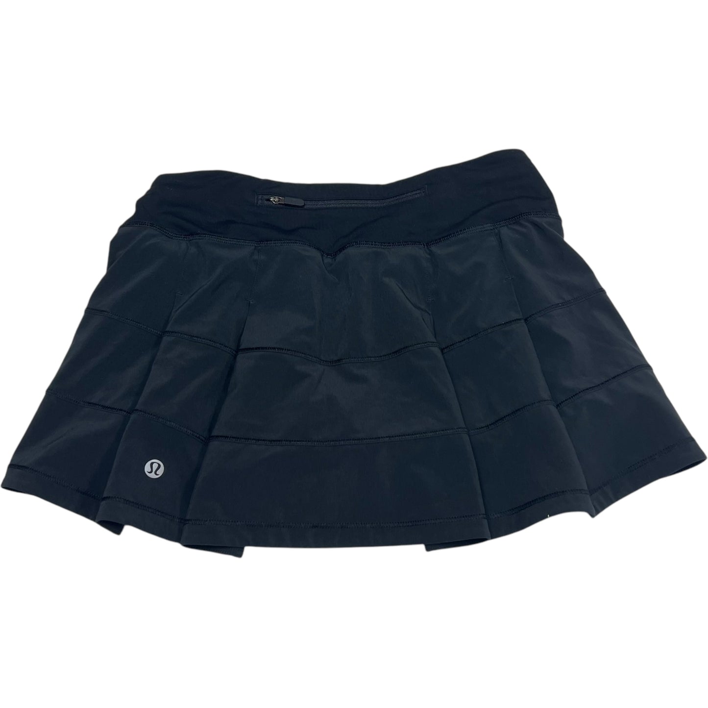 Athletic Skort By Lululemon In Black, Size: Xs