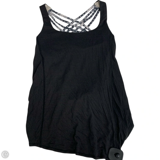Athletic Tank Top By Lululemon In Black, Size: S