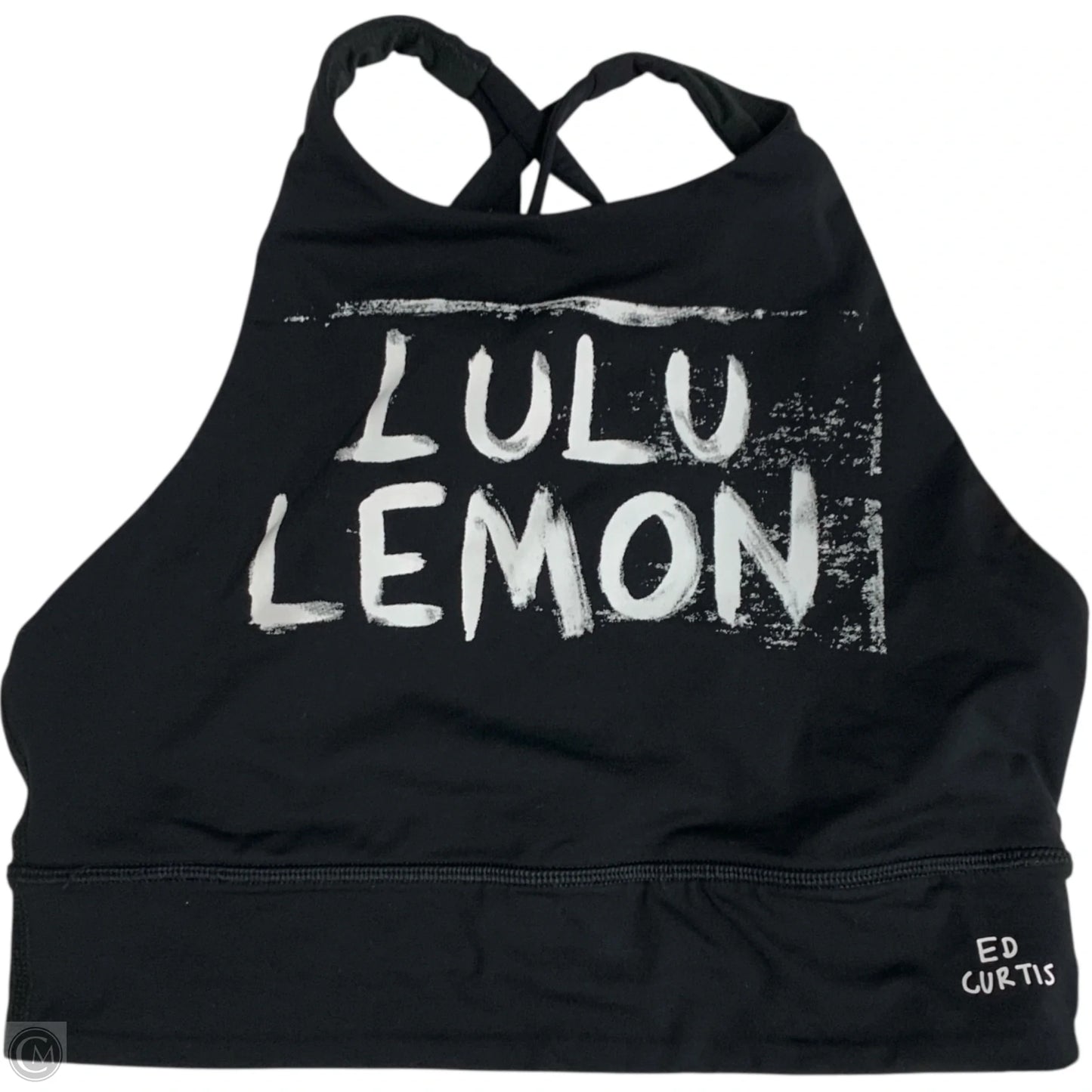 Athletic Bra By Lululemon In Black, Size: S