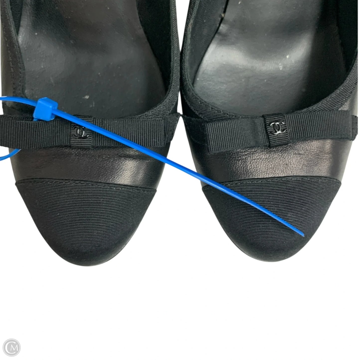 Shoes Luxury Designer By Chanel In Black, Size: 9