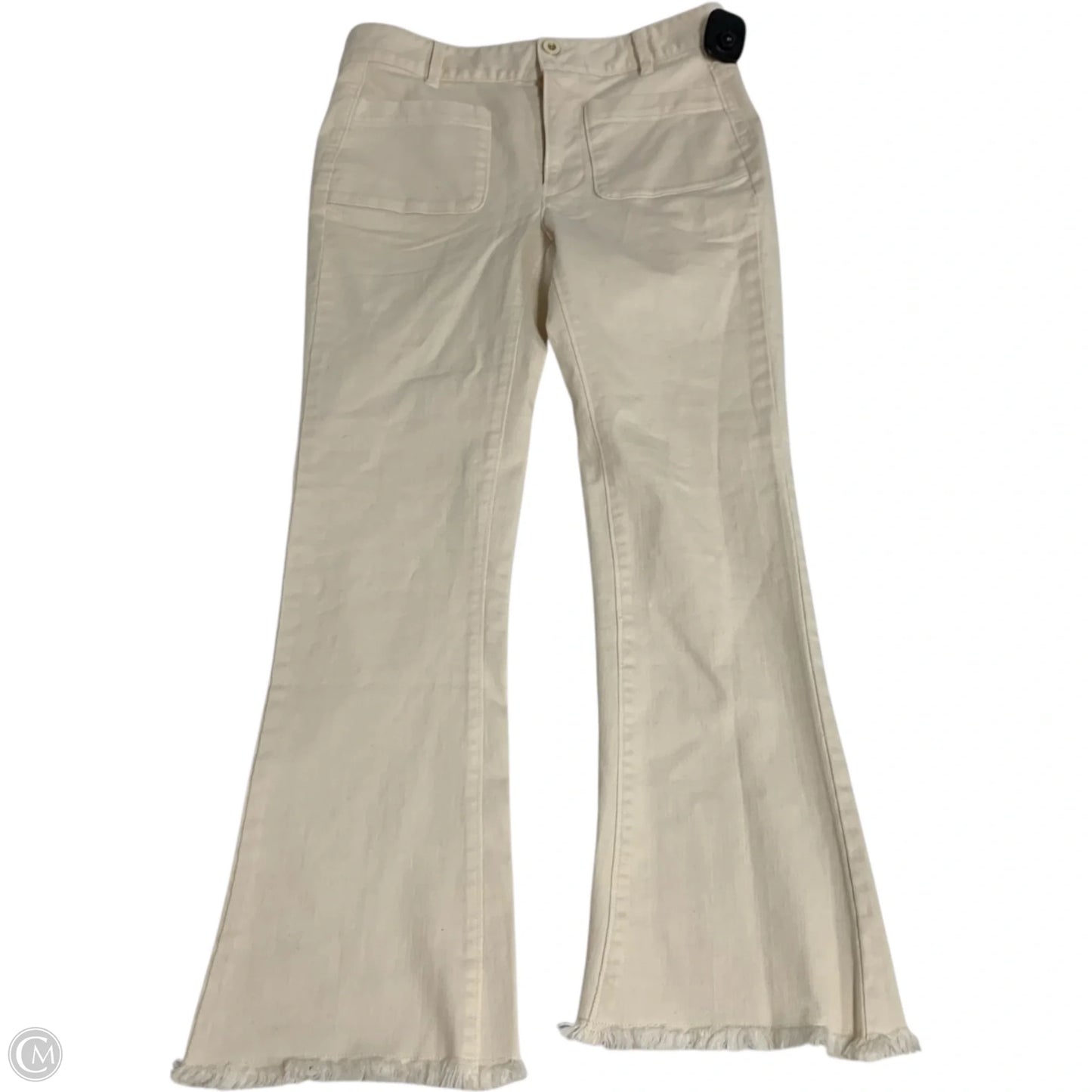 Jeans Boot Cut By Spartina In Cream, Size: 2