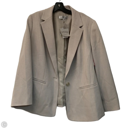 Blazer By Kasper In Cream, Size: 1x