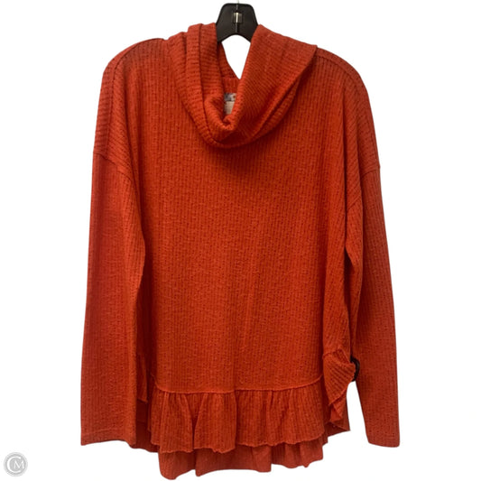 Sweater By Maeve In Orange, Size: M
