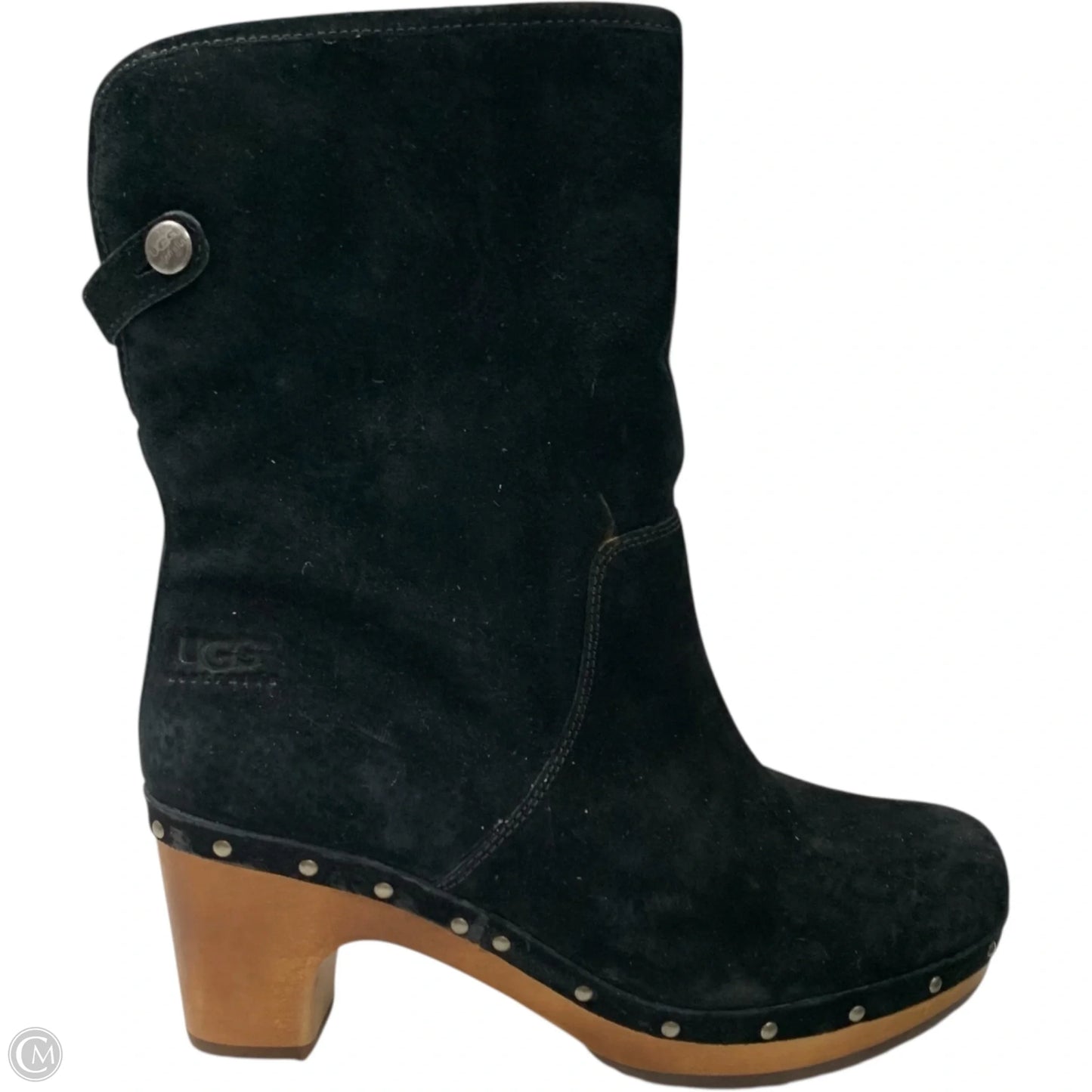 Boots Designer By Ugg In Black, Size: 7