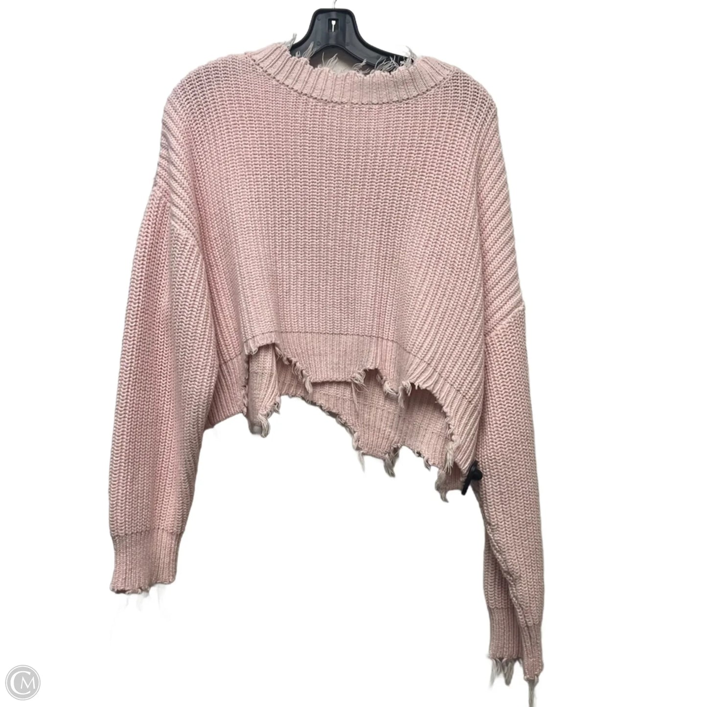 Sweater By Le Lis In Pink, Size: L