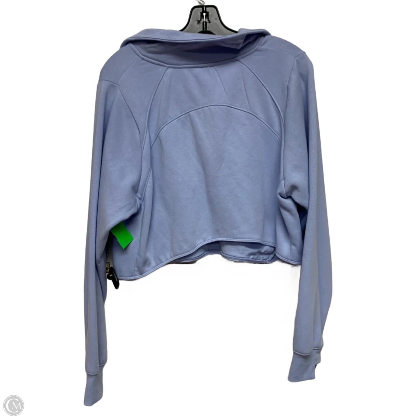 Sweatshirt Collar By All In Motion In Blue, Size: L