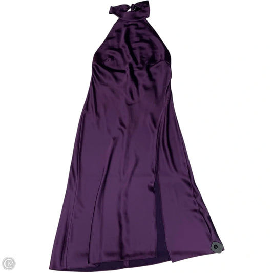 Dress Party Long By Bhldn In Purple, Size: M