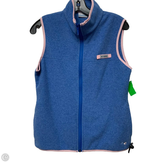 Vest Fleece By Columbia In Blue, Size: S