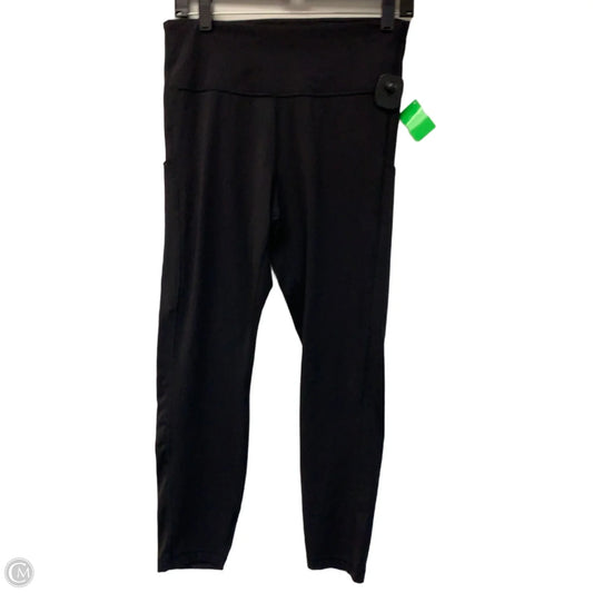 Athletic Leggings By Athleta In Black, Size: M