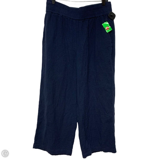Pants Wide Leg By Boden In Navy, Size: L