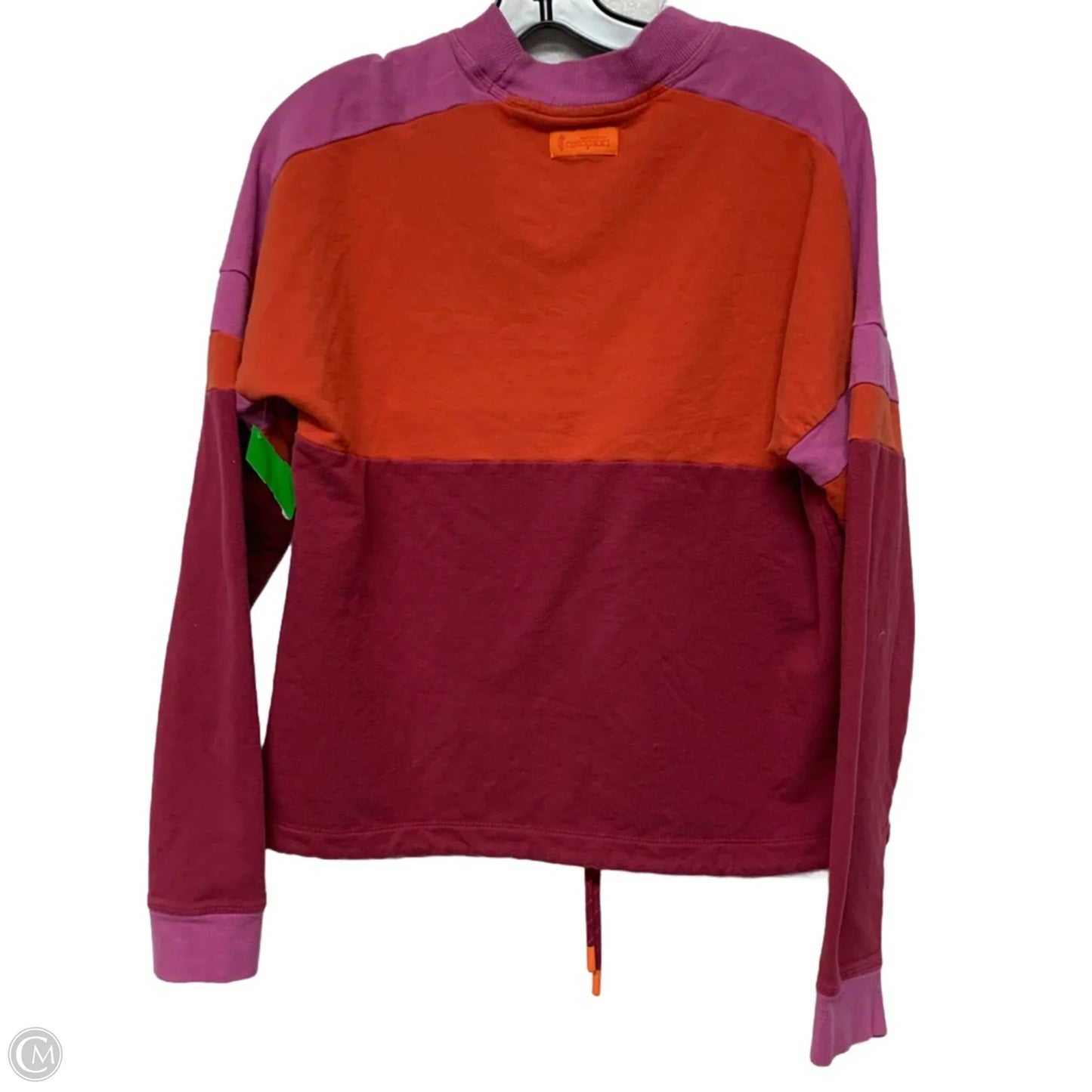 Sweatshirt Crewneck By Cotopaxi In Orange & Pink, Size: M