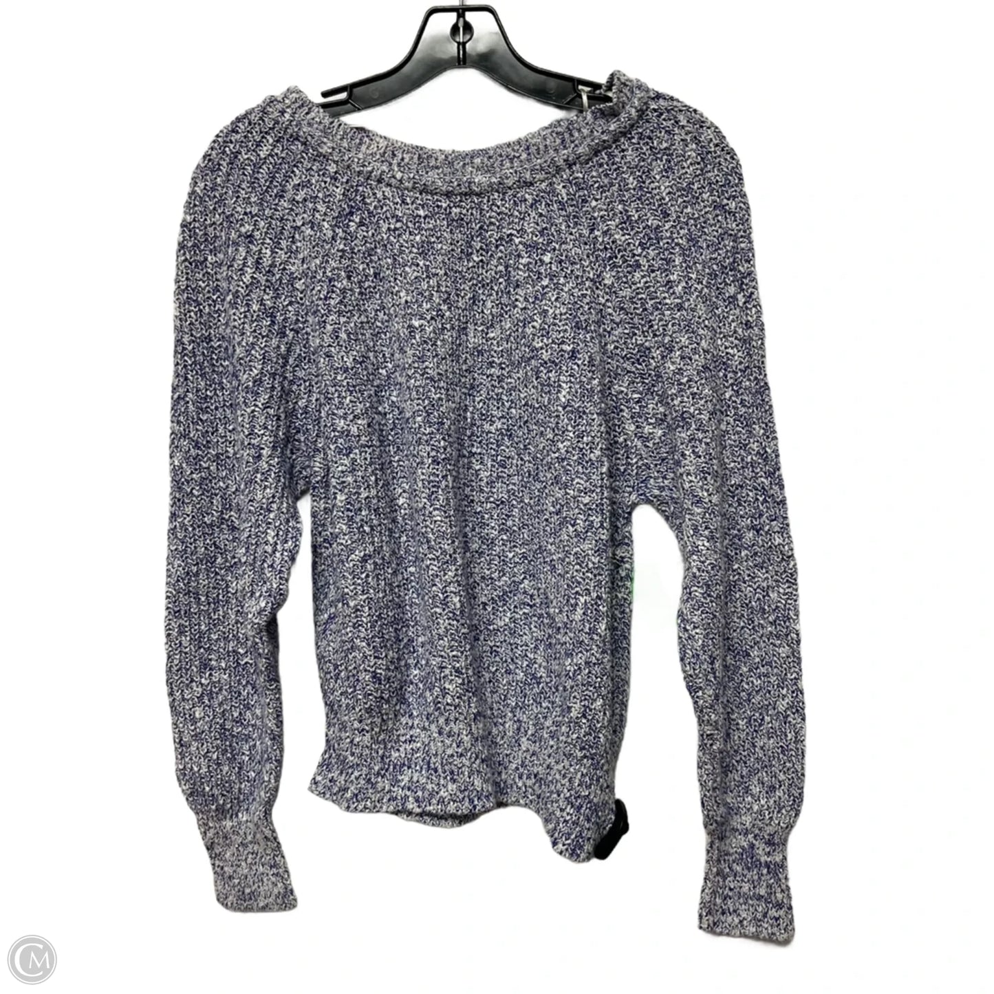 Sweater By Free People In Blue & White, Size: S