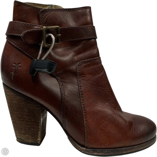 Boots Designer By Frye In Brown, Size: 7