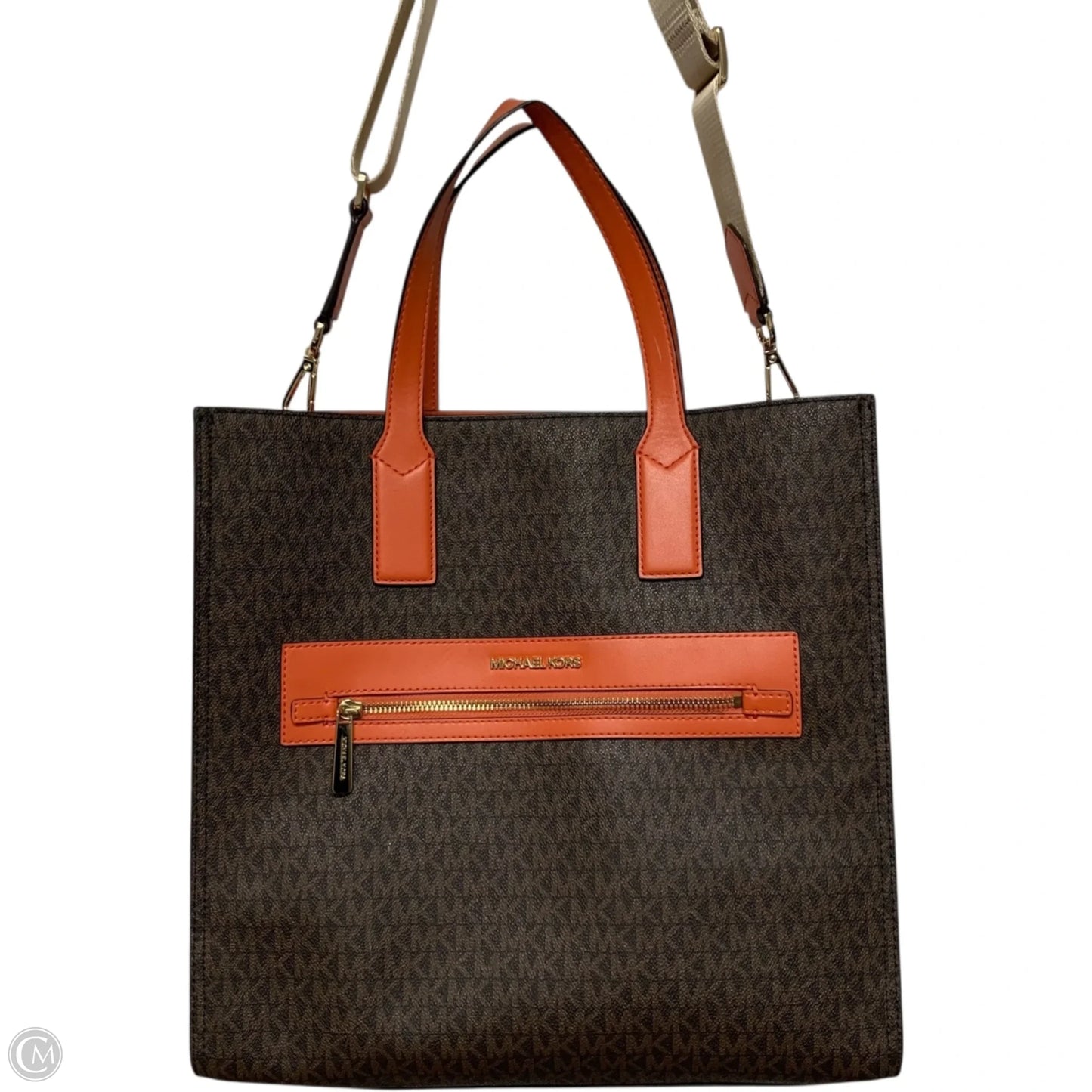 Tote Designer By Michael Kors, Size: Large