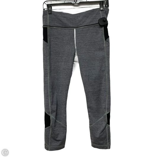 Athletic Leggings Capris By Lululemon In Grey, Size: M