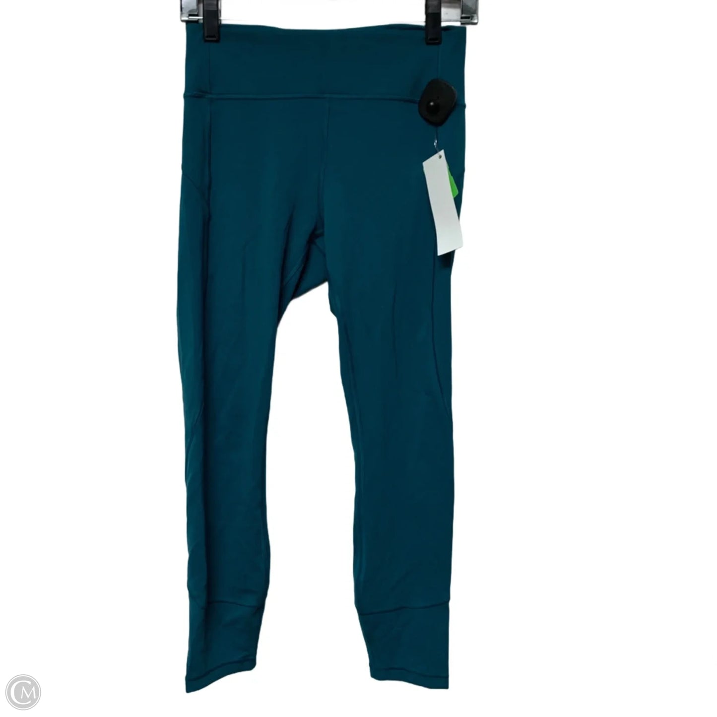 Athletic Leggings By Lululemon In Teal, Size: M