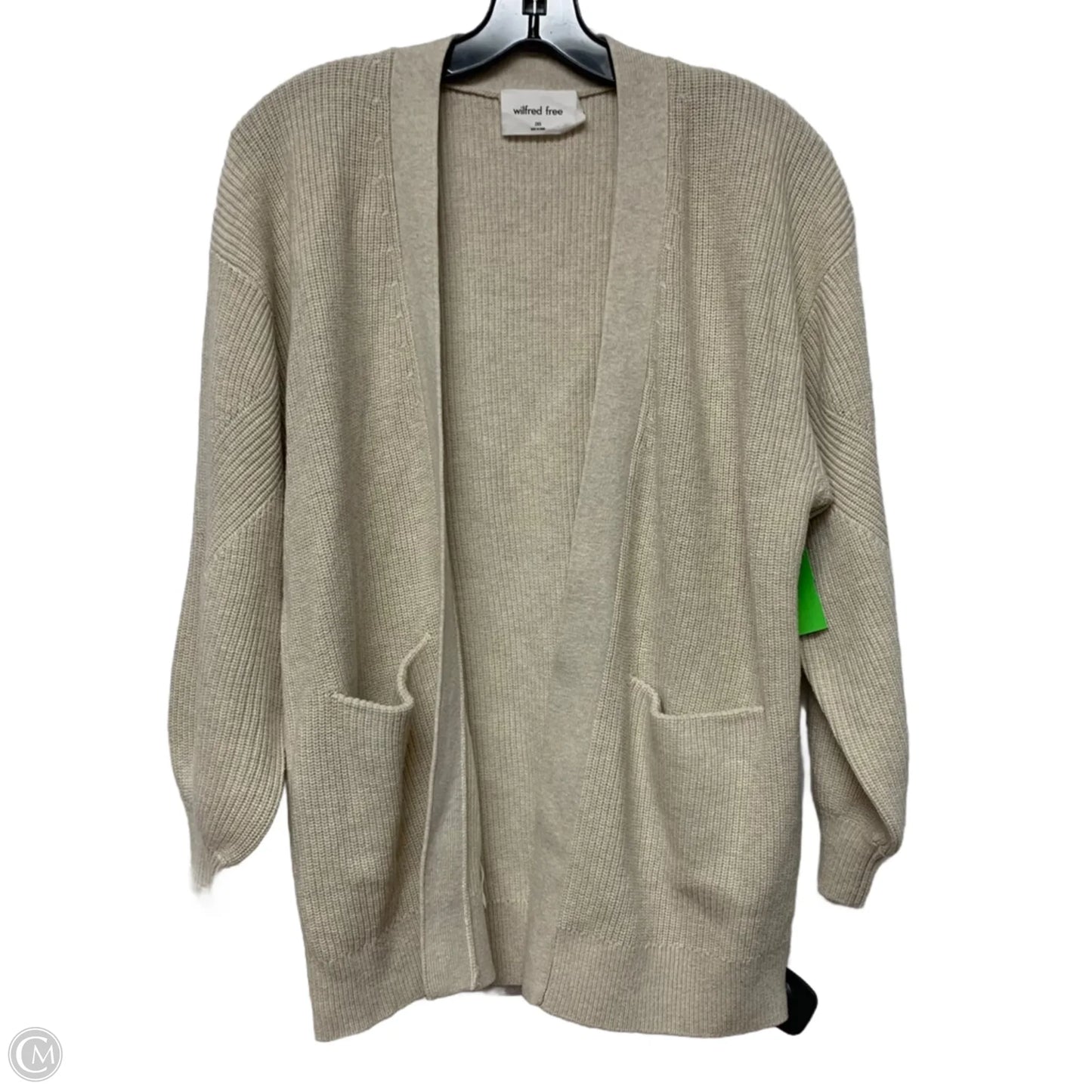 Sweater Cardigan By Wilfred In Cream, Size: Xxs