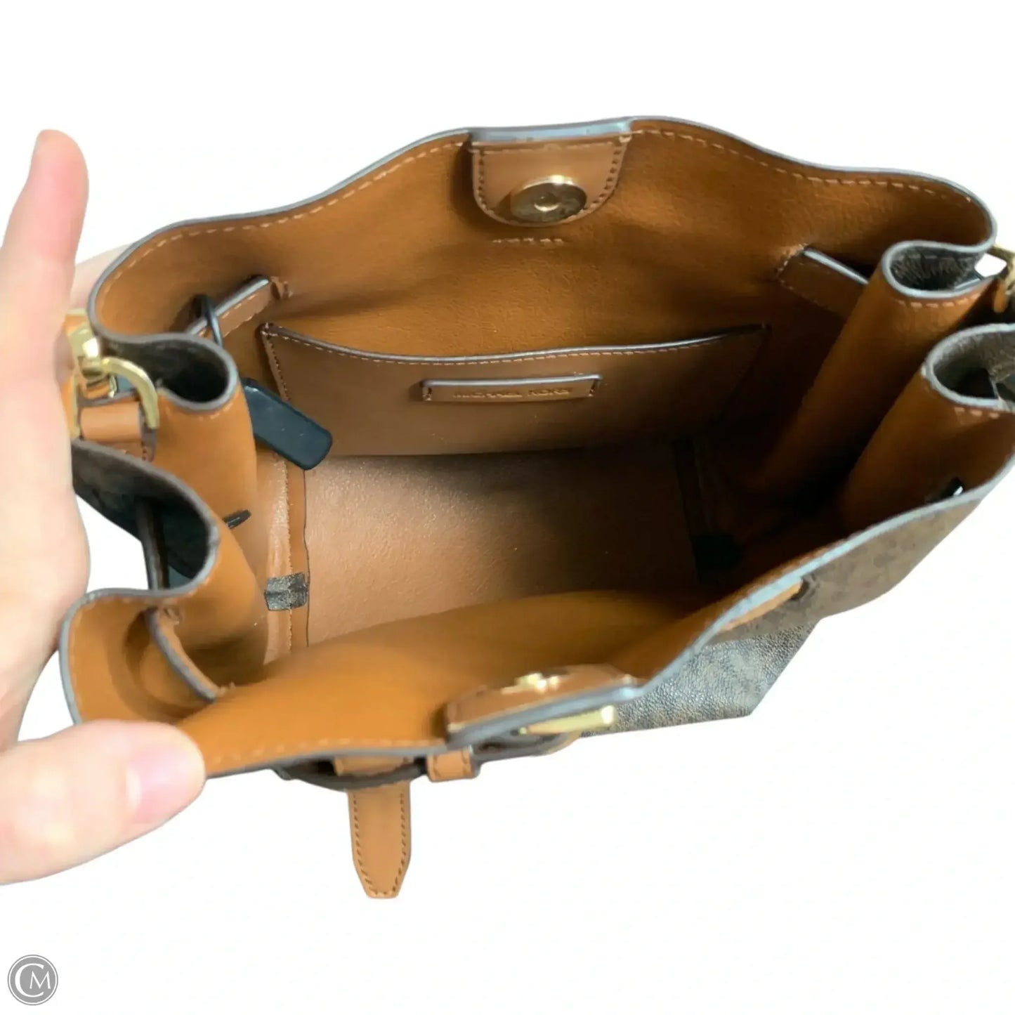 Crossbody Designer By Michael Kors, Size: Medium