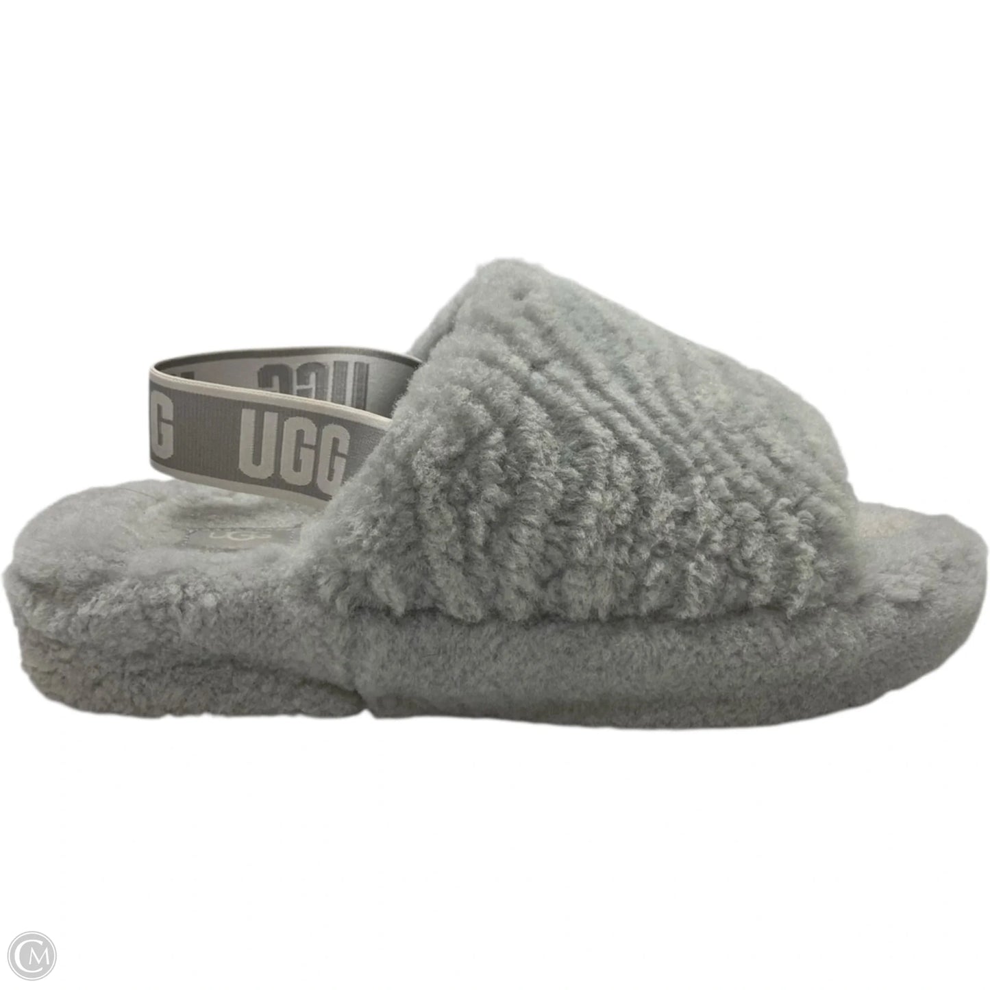 Sandals Designer By Ugg In Grey, Size: 9