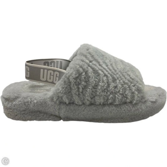 Sandals Designer By Ugg In Grey, Size: 9