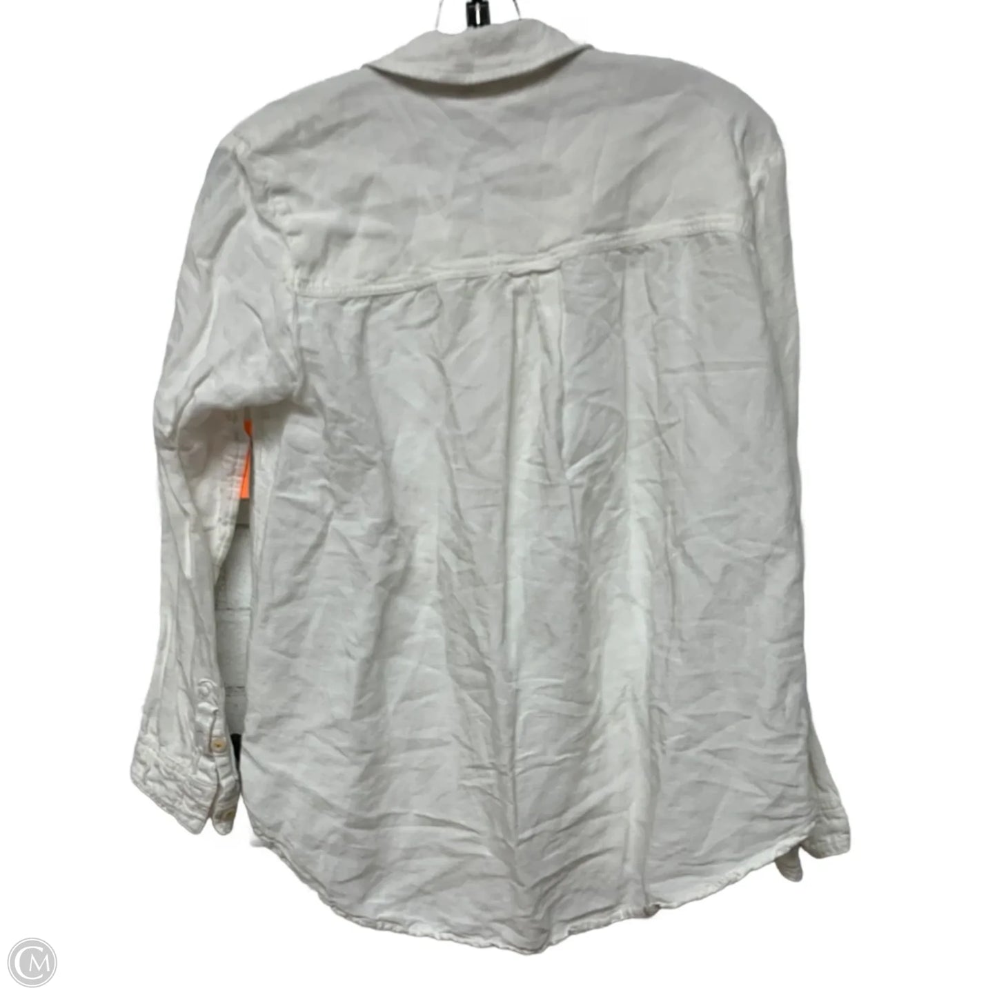 Top Long Sleeve By Pilcro In White, Size: S