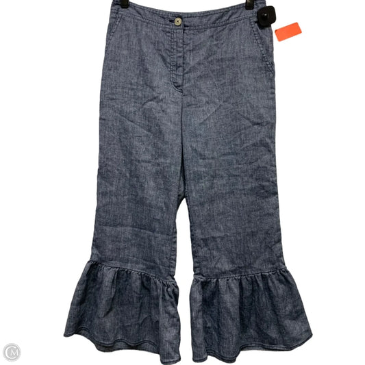Pants Cropped By Anthropologie In Blue, Size: S