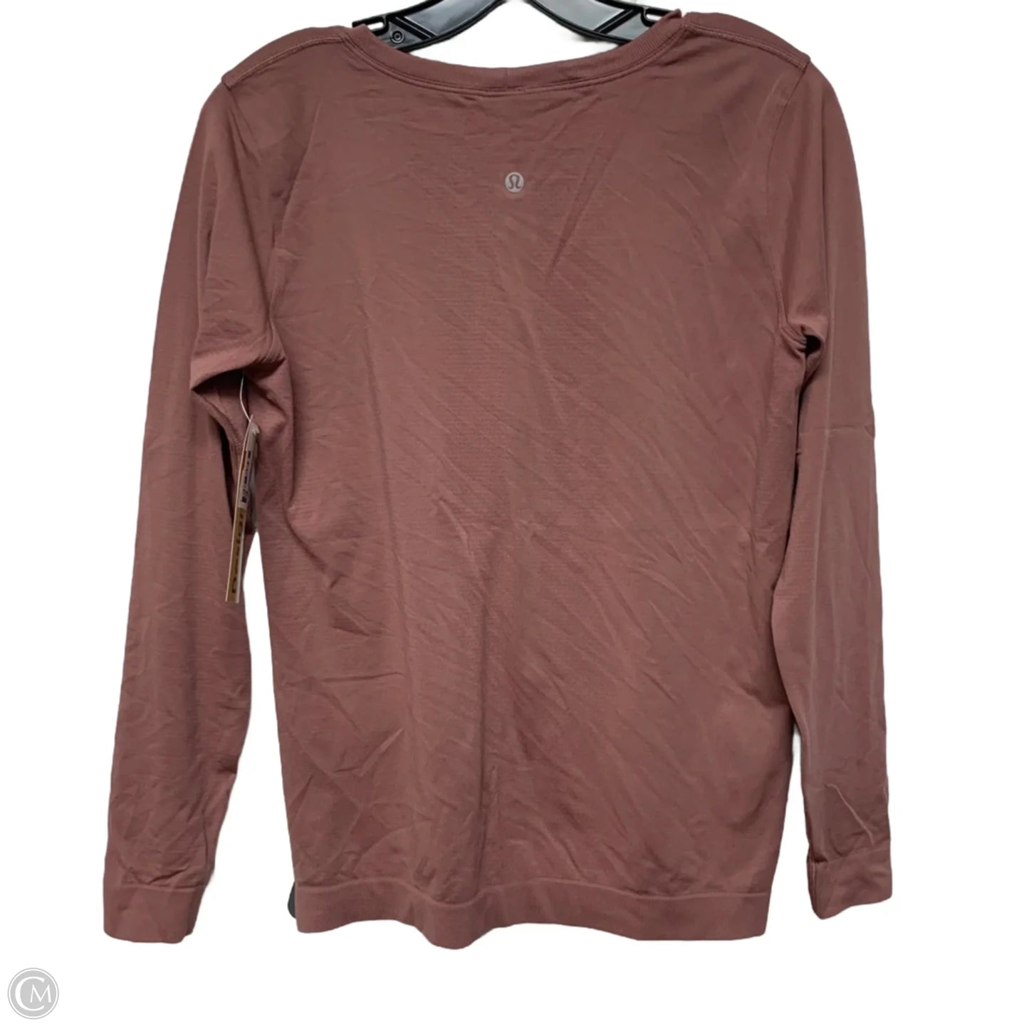 Athletic Top Long Sleeve Crewneck By Lululemon In Mauve, Size: S