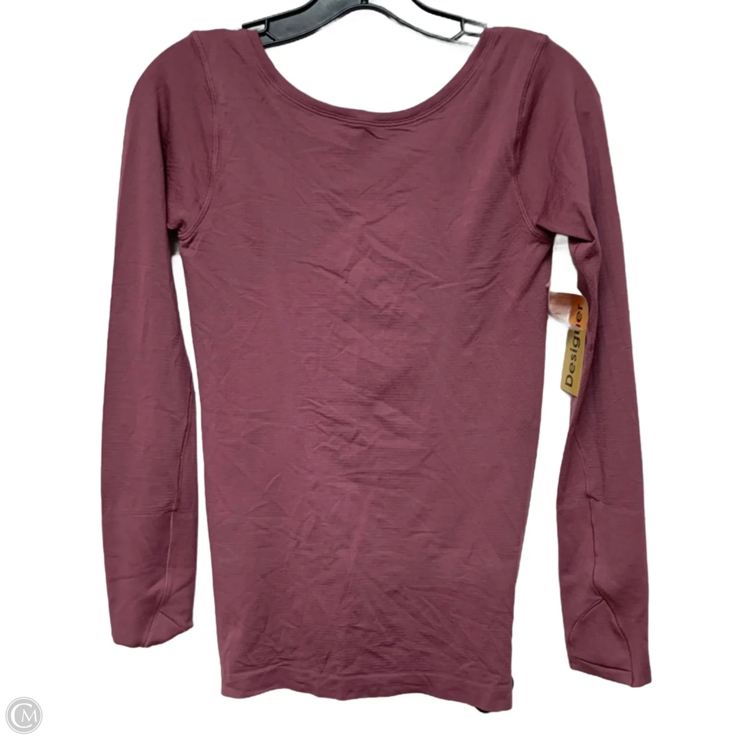 Athletic Top Long Sleeve Crewneck By Lululemon In Mauve, Size: S