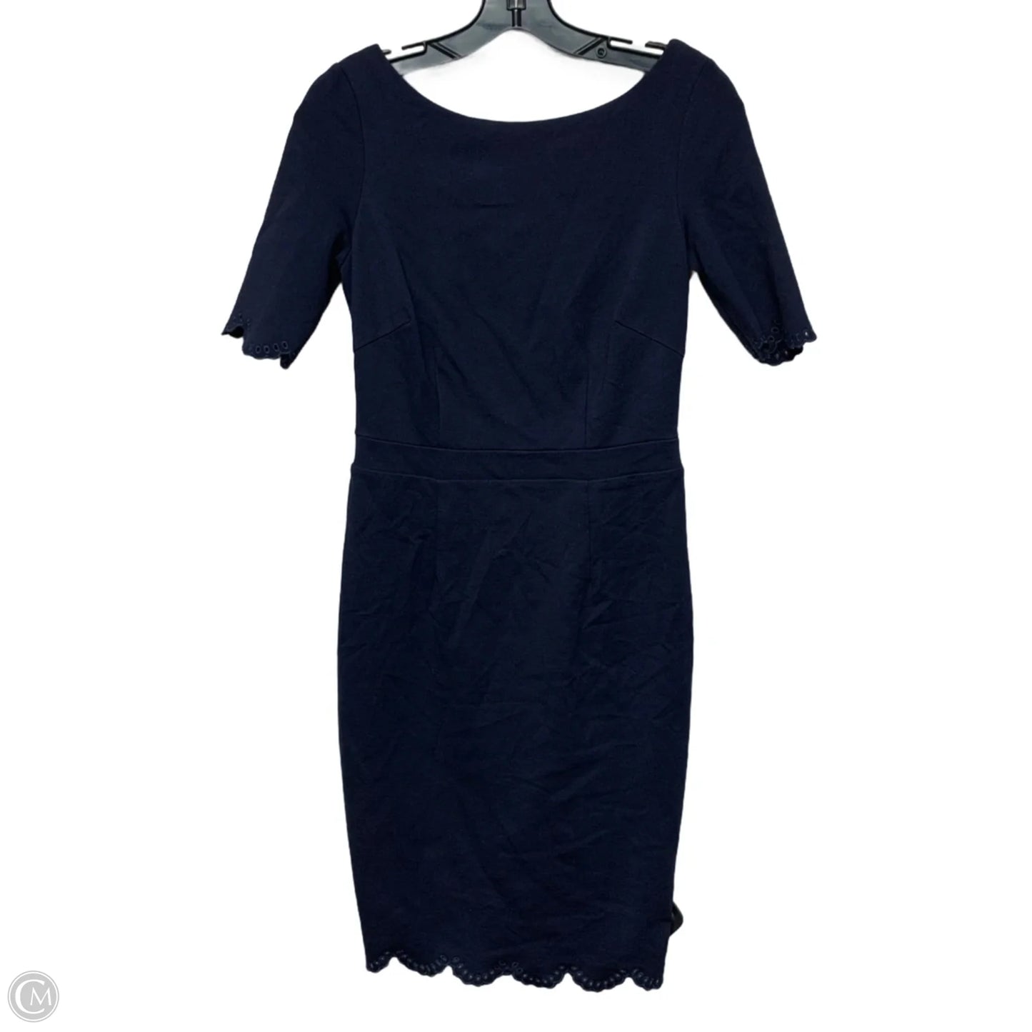 Dress Casual Midi By Boden In Navy, Size: Xs