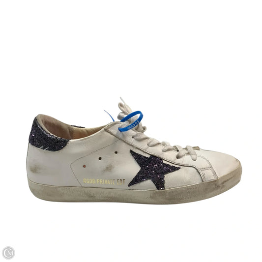 Shoes Luxury Designer By Golden Goose In White, Size: 8