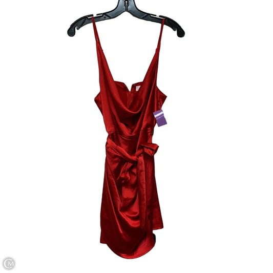 Dress Party Short By Mable In Red, Size: M