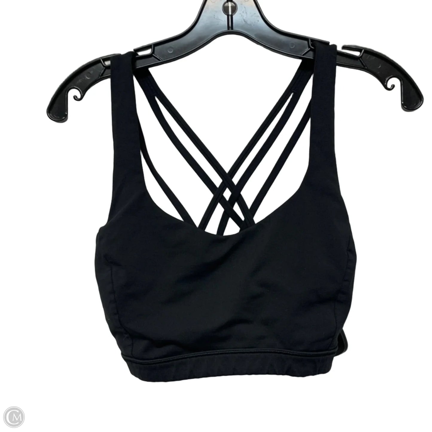Athletic Bra By Lululemon In Black, Size: M
