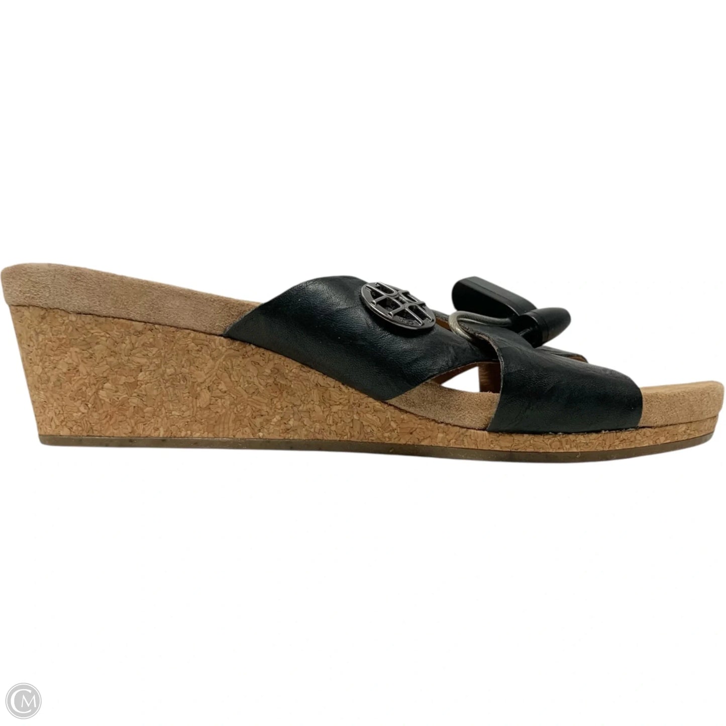 Sandals Designer By Ugg In Black, Size: 9