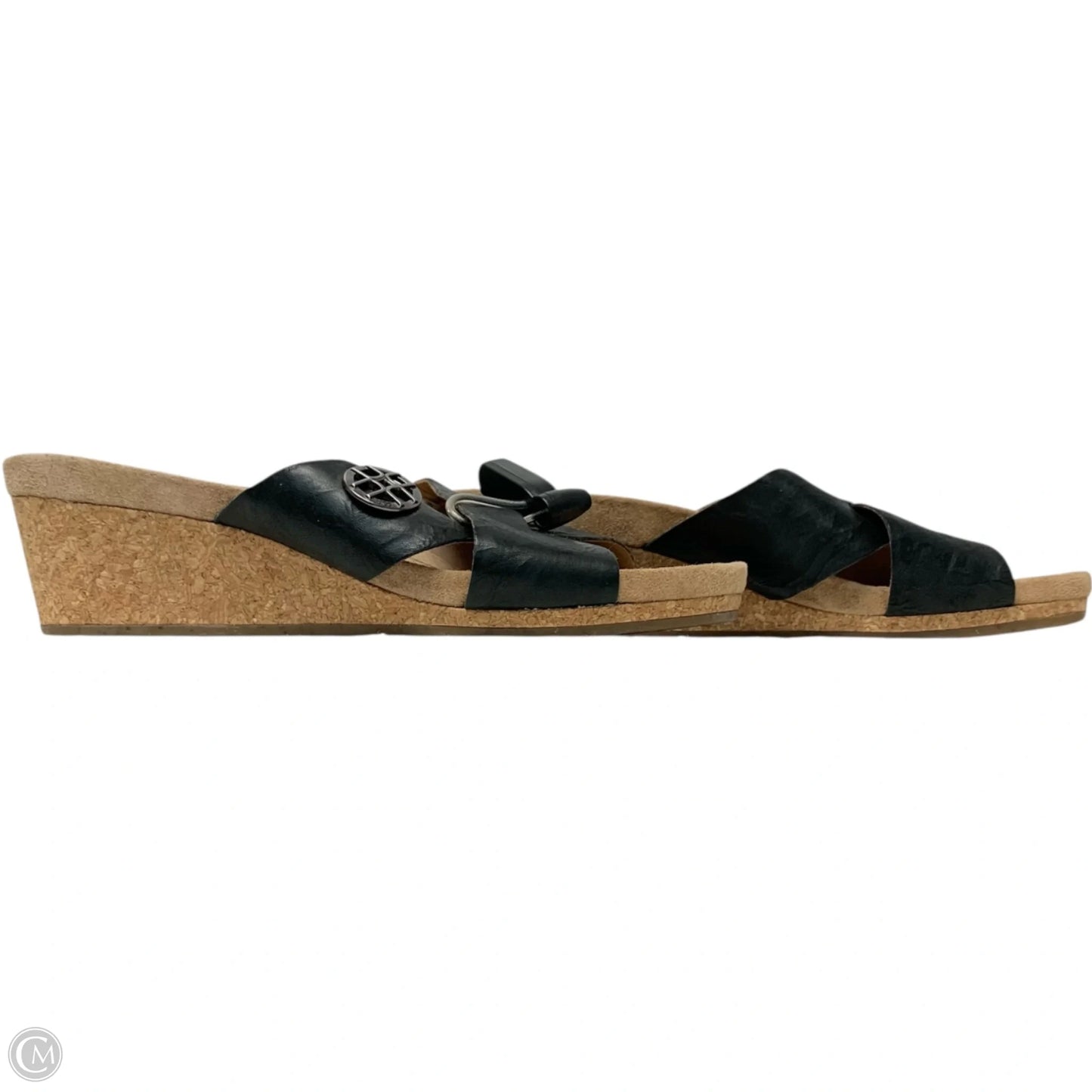 Sandals Designer By Ugg In Black, Size: 9